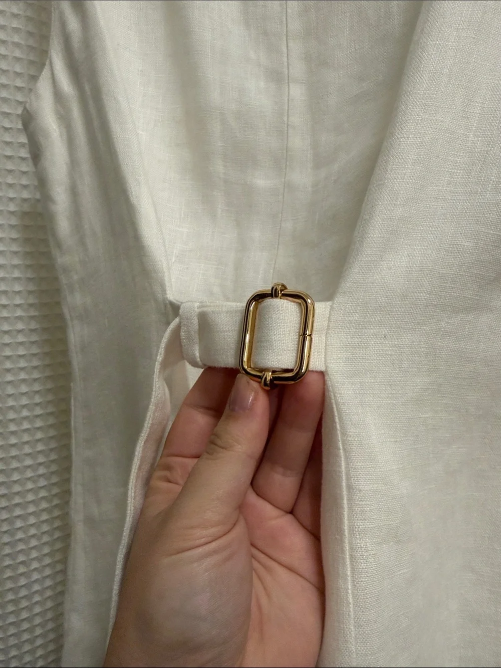 NWT POSSE Emma Linen Vest and Skirt Two-Piece Matching Set